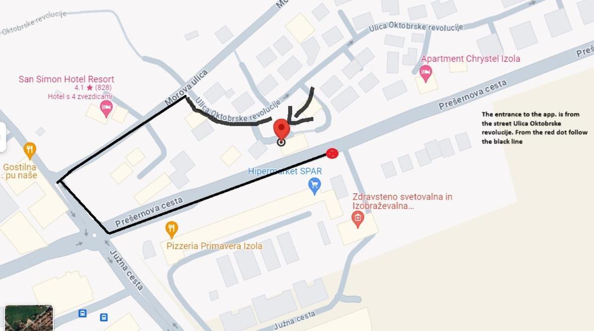 Apartma Na Trati Izola Esterno foto